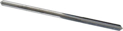 M.A. Ford - #35 Solid Carbide 4 Flute Chucking Reamer - Straight Flute, 0.104" Straight Shank, 5/8" Flute Length, 2-1/4" OAL - Eagle Tool & Supply