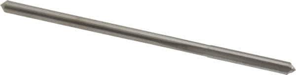 M.A. Ford - #38 Solid Carbide 4 Flute Chucking Reamer - Straight Flute, 0.096" Straight Shank, 5/8" Flute Length, 2-1/4" OAL - Eagle Tool & Supply