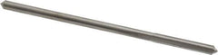 M.A. Ford - #38 Solid Carbide 4 Flute Chucking Reamer - Straight Flute, 0.096" Straight Shank, 5/8" Flute Length, 2-1/4" OAL - Eagle Tool & Supply