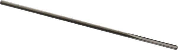 M.A. Ford - #60 Solid Carbide 4 Flute Chucking Reamer - Straight Flute, 0.04" Straight Shank, 1/4" Flute Length, 1-1/2" OAL - Eagle Tool & Supply