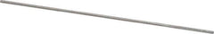 M.A. Ford - #73 Solid Carbide 4 Flute Chucking Reamer - Straight Flute, 0.024" Straight Shank, 1/4" Flute Length, 1-1/2" OAL - Eagle Tool & Supply