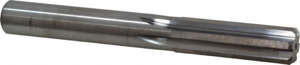 M.A. Ford - 1/2" Solid Carbide 6 Flute Chucking Reamer - Straight Flute, 0.47" Straight Shank, 1-1/2" Flute Length, 4" OAL - Eagle Tool & Supply
