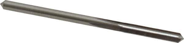 M.A. Ford - 1/8" Solid Carbide 4 Flute Chucking Reamer - Straight Flute, 0.12" Straight Shank, 5/8" Flute Length, 2-1/4" OAL - Eagle Tool & Supply