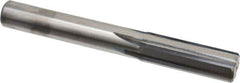 M.A. Ford - 1/2" Solid Carbide 6 Flute Chucking Reamer - Straight Flute, 0.47" Straight Shank, 1-1/2" Flute Length, 4" OAL - Eagle Tool & Supply