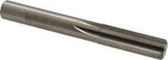 M.A. Ford - 1/2" Solid Carbide 6 Flute Chucking Reamer - Straight Flute, 0.47" Straight Shank, 1-1/2" Flute Length, 4" OAL - Eagle Tool & Supply