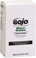 GOJO - 2 L Bag-in-Box Refill Liquid Hand Cleaner - General Duty, Green, Citrus Scent - Eagle Tool & Supply