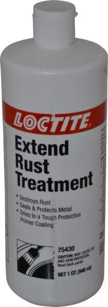 Loctite - 1 Qt Rust Treatment - 15 min Tack Free Dry Time, 30 min Recoat Dry Time, 24 hr Full Dry Time - Eagle Tool & Supply