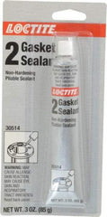 Loctite - 3 oz Tube Black Gasket Sealant - -65 to 400°F Operating Temp, Series 234 - Eagle Tool & Supply