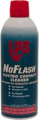 LPS - 12 Ounce Aerosol Contact Cleaner - 9,000 Volt Dielectric Strength, Nonflammable, Food Grade - Eagle Tool & Supply