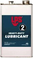 LPS - 1 Gal Can Nondrying Film Lubricant - Clear Amber, Food Grade - Eagle Tool & Supply