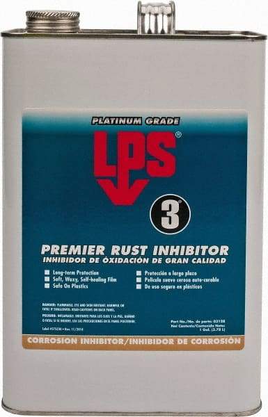 LPS - 1 Gal Rust/Corrosion Inhibitor - Comes in Bottle, Food Grade - Eagle Tool & Supply