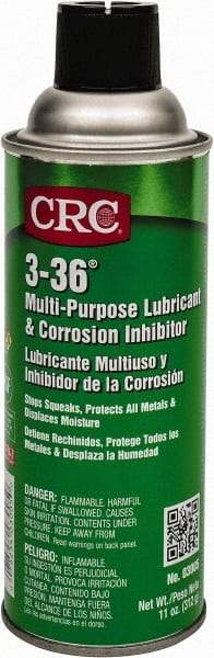 CRC - 11 oz Aerosol Nondrying Film Penetrant/Lubricant - Blue/Green & Clear, -50°F to 250°F, Food Grade - Eagle Tool & Supply