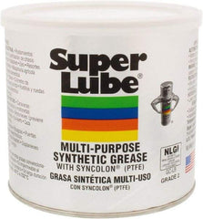 Synco Chemical - 400 g Can Synthetic General Purpose Grease - Translucent White, Food Grade, 450°F Max Temp, NLGIG 2, - Eagle Tool & Supply