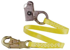 Gemtor - 2 Ft. Long Rope Grab - Shock Absorbing, Use with 5/8 or 3/4 Inch Rope, Includes Lanyard - Eagle Tool & Supply