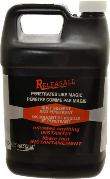 Releasall - 1 Gal Rust Solvent/Penetrant - Comes in Bottle - Eagle Tool & Supply