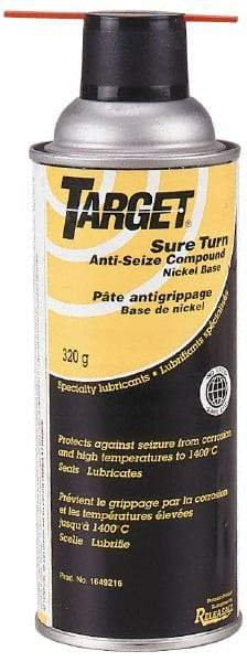 Target - 12 oz Aerosol High Temperature Anti-Seize Lubricant - Nickel, 600°C, Silver - Eagle Tool & Supply