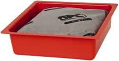 Brady SPC Sorbents - 3 Quart Capacity, 10 Inch Long x 10 Inch Wide, Plastic Drip Pan - Eagle Tool & Supply