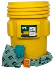 Brady SPC Sorbents - 75 Gal Capacity Hazardous Materials Spill Kit - 95 Gal Overpack Container - Eagle Tool & Supply