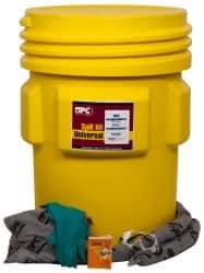 Brady SPC Sorbents - 75 Gal Capacity Universal Spill Kit - 95 Gal Overpack Container - Eagle Tool & Supply