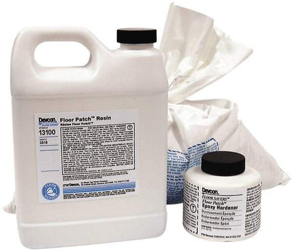 Devcon - 10 Lb Floor Repair - Light Gray, 18 Sq Ft at 1/4" Coverage - Eagle Tool & Supply