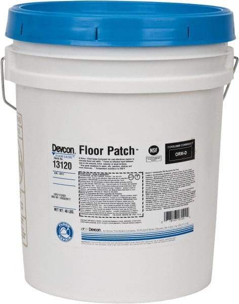 Devcon - 40 Lb Floor Repair - Light Gray, 18 Sq Ft at 1/4" Coverage - Eagle Tool & Supply