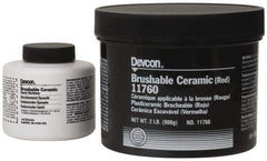 Devcon - 2 Lb Pail Two Part Epoxy - 40 min Working Time, 2,000 psi Shear Strength - Eagle Tool & Supply
