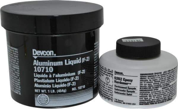 Devcon - 1 Lb Pail Two Part Epoxy - 75 min Working Time, 2,700 psi Shear Strength - Eagle Tool & Supply