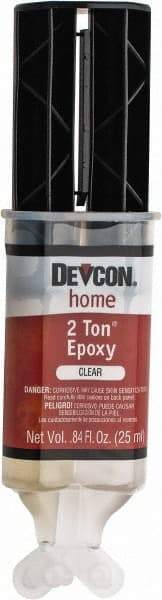 Devcon - 25 mL Cartridge Two Part Epoxy - 8 to 12 min Working Time - Eagle Tool & Supply