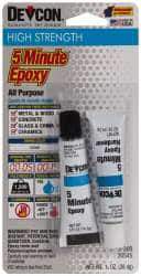 Devcon - 0.5 oz Tube Two Part Epoxy - 4 to 5 min Working Time - Eagle Tool & Supply