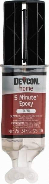 Devcon - 25 mL Cartridge Two Part Epoxy - 4 to 5 min Working Time - Eagle Tool & Supply