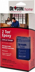 Devcon - 4.5 oz Bottle Two Part Epoxy - 30 min Working Time, Series 2 Ton - Eagle Tool & Supply
