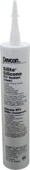 Devcon - 10.3 oz Cartridge Clear RTV Silicone Joint Sealant - -60 to 248°F Operating Temp - Eagle Tool & Supply