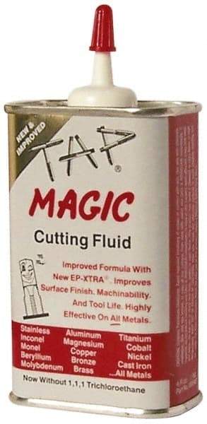 Tap Magic - Tap Magic EP-Xtra, 30 Gal Drum Cutting & Tapping Fluid - Semisynthetic, For Boring, Broaching, Drilling, Engraving, Facing, Milling, Reaming, Sawing, Threading, Turning - Eagle Tool & Supply