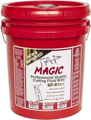 Tap Magic - Tap Magic EP-Xtra, 5 Gal Pail Cutting & Tapping Fluid - Semisynthetic, For Boring, Broaching, Drilling, Engraving, Facing, Milling, Reaming, Sawing, Threading, Turning - Eagle Tool & Supply