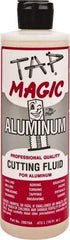 Tap Magic - Tap Magic Aluminum, 1 Pt Bottle Cutting & Tapping Fluid - Semisynthetic, For Boring, Broaching, Drilling, Engraving, Facing, Milling, Reaming, Sawing, Threading, Turning - Eagle Tool & Supply