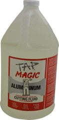 Tap Magic - Tap Magic Aluminum, 1 Gal Bottle Cutting & Tapping Fluid - Semisynthetic, For Boring, Broaching, Drilling, Engraving, Facing, Milling, Reaming, Sawing, Threading, Turning - Eagle Tool & Supply