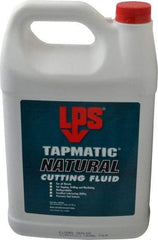 LPS - Tapmatic Natural, 1 Gal Bottle Cutting & Tapping Fluid - Straight Oil, For Boring, Broaching, Drilling, Engraving, Facing, Milling, Reaming, Sawing, Tapping, Threading, Turning - Eagle Tool & Supply