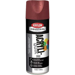 Krylon - 16 oz Ruddy Brown Primer - 15 to 20 Sq Ft Coverage, Direct to Metal, Quick Drying, Interior/Exterior - Eagle Tool & Supply