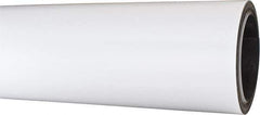 Mag-Mate - 25' Long x 24-3/8" Wide x 1/32" Thick Flexible Magnetic Sheet - 85 Lb Max Pull Force, 196 Linear Ft/Lb Magnetic Pull Force, Plain Back, White - Eagle Tool & Supply