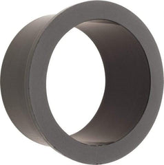 Poly Hi Solidur - 1-1/2" Inside x 1-3/4" Outside Diam, Nylon Sleeve Bearing - 2" Outside Diam, 1/8" Flange Thickness, 1" OAL - Eagle Tool & Supply