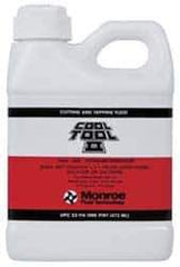 Monroe Fluid Technology - Cool Tool II, 1 Pt Can Cutting & Tapping Fluid - Straight Oil, For Blanking, Boring, Broaching, Drilling, Hobbing, Milling, Reaming, Tapping, Turning - Eagle Tool & Supply