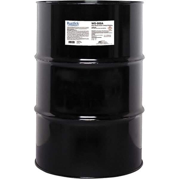 Rustlick - Rustlick WS-500A, 55 Gal Drum Cutting & Grinding Fluid - Water Soluble, For Machining - Eagle Tool & Supply