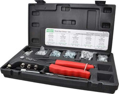 Value Collection - 104 Piece Steel Manual Rivet Nut Tool Kit - #6-32, #10-24" Thread - Eagle Tool & Supply