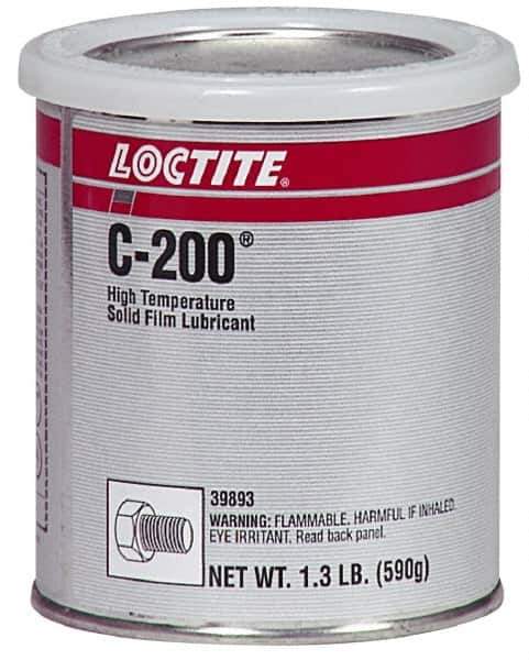 Loctite - 1.3 Lb Can Dry Film Lubricant - Dark Gray, 2,400°F Max - Eagle Tool & Supply