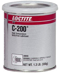 Loctite - 1.3 Lb Can Dry Film Lubricant - Dark Gray, 2,400°F Max - Eagle Tool & Supply