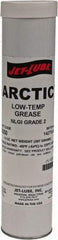 Jet-Lube - 14 oz Cartridge Low Temperature Grease - Amber, Low Temperature, 225°F Max Temp, NLGIG 2, - Eagle Tool & Supply