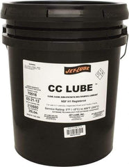 Jet-Lube - 35 Lb Pail Synthetic General Purpose Grease - Clear, Food Grade, 400°F Max Temp, NLGIG 1-1/2, - Eagle Tool & Supply