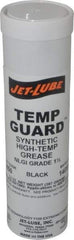 Jet-Lube - 14 oz Cartridge Graphite High Temperature Grease - Black, High/Low Temperature, 600°F Max Temp, NLGIG 1-1/2, - Eagle Tool & Supply