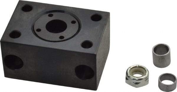 Nook Industries - Acme Screw Mount Bearing Support - For Bar Sizes 7/16, 1/2-1, 1/2-4" - Eagle Tool & Supply