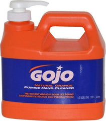 GOJO - 1/2 Gal Pump Bottle Liquid Hand Cleaner - General Duty, Orange Scent - Eagle Tool & Supply